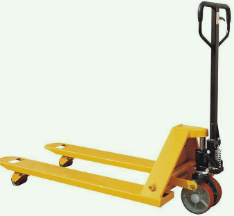 Oil leakage from manual hydraulic transport vehicle