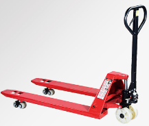 Manual forklifts for loading, unloading, and handling goods in open-air storage yards
