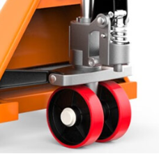 Characteristics description of polyurethane wheels for manual hydraulic handling vehicles