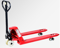 The function of the brake system in manual hydraulic transport vehicles